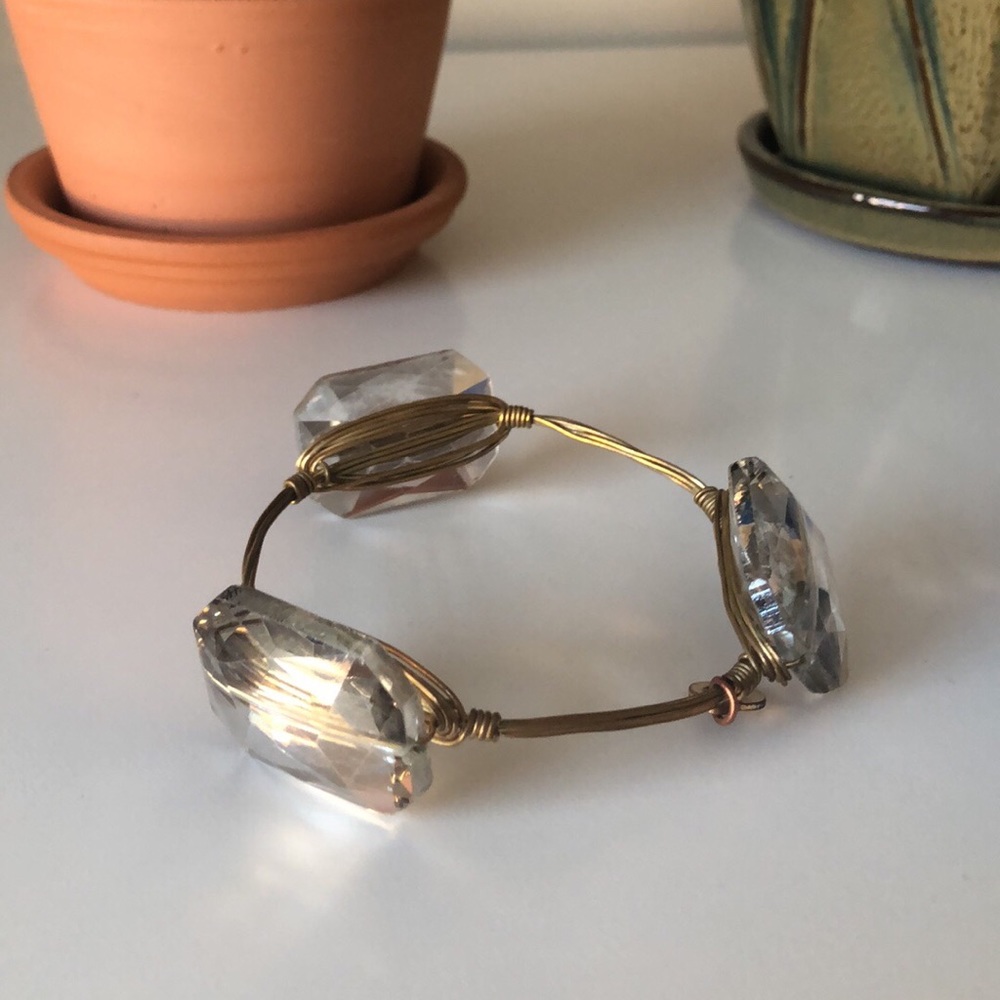 Bourbon and bow tie bracelet